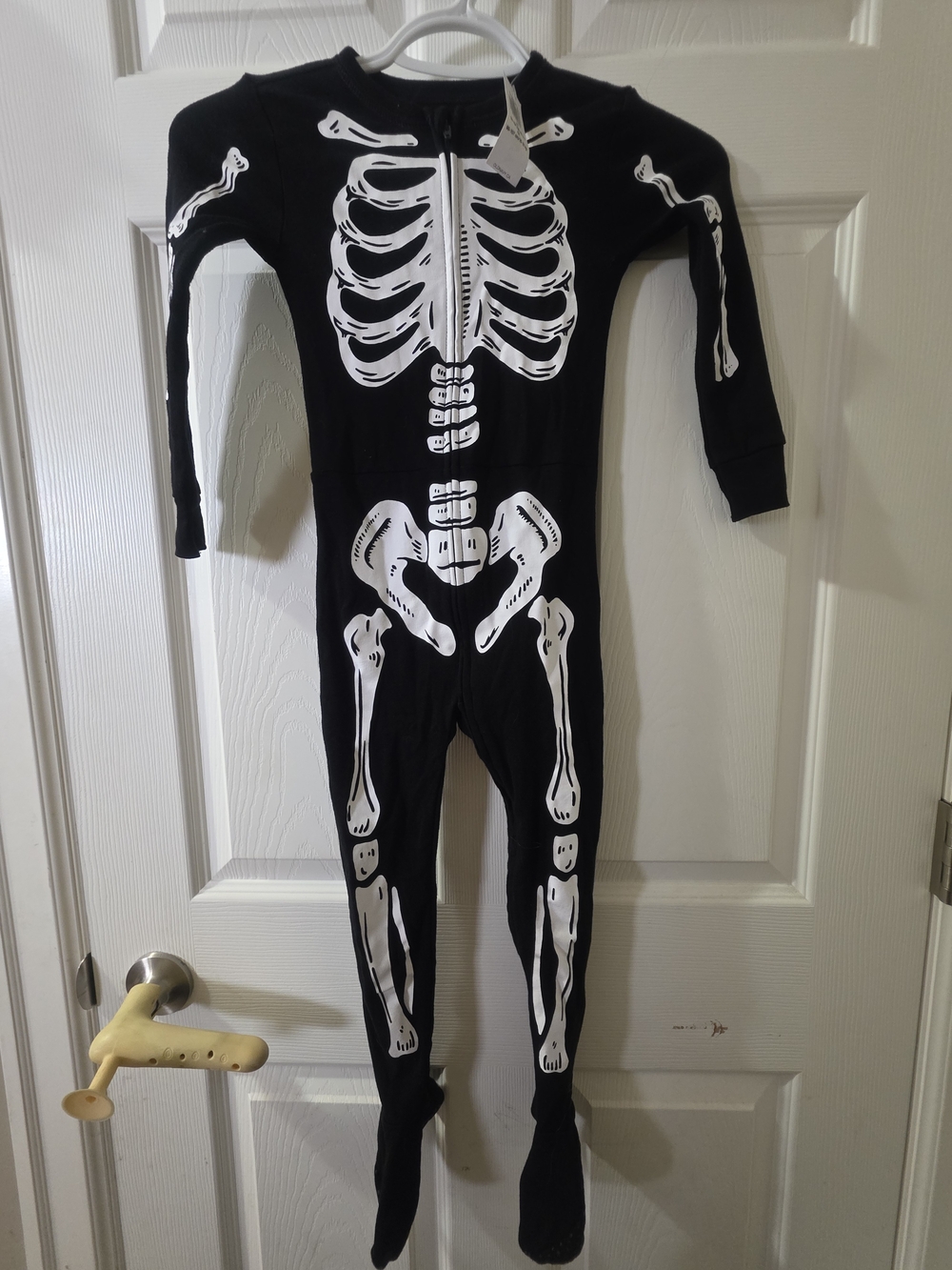 Old Bavy Skeleton  Kids One-Piece Pajamas 4t